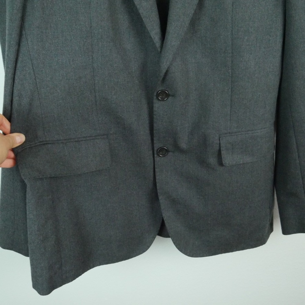 J.Crew Ludlow Slim Suit 40R 33x30 Moon British Cloth Unstructured Grey Wool Blnd - Picture 9 of 16